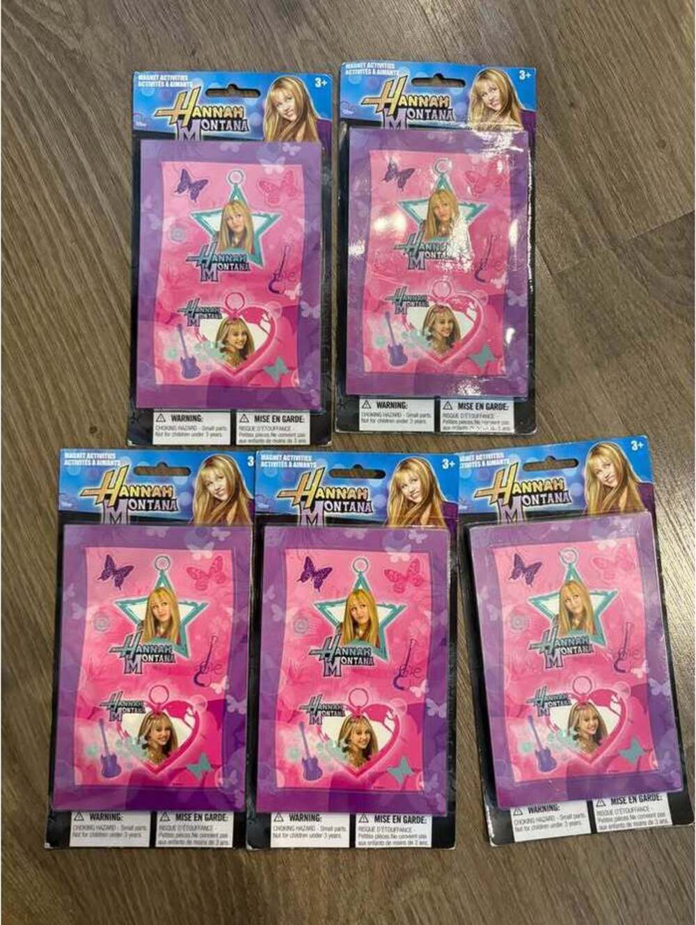 Hannah Montana Miley Cyrus Sealed Vintage Magnets - 1 each purchase